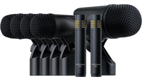 Presonus Dm-7 Set Microfonos Para  Bateria ( 7 Mics ) Color Negro