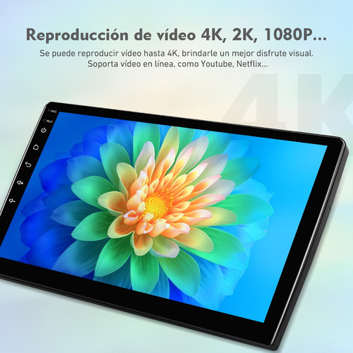 Estéreo 4+64g 4k Para Chevrolet S10 Pro Max 2021-2024 Wifi6