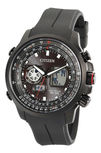 Relógio Citizen Eco Drive Ana Digi Tz10100p Preto