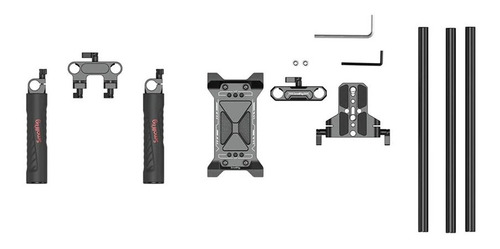 Imagem 3 de 5 de Kit Manopla Base Longarina Apoio Ombro / Smallrig 2896
