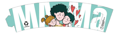 100 Fajillas - Mangas Manuales Para Vaso - Día De Las Madres
