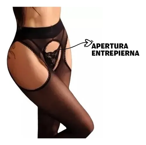 Lenceria negra con medias hotsell
