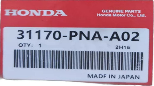 Tensor Correa Unica Honda Accord 2.4 2003 2004 2005 2006 07