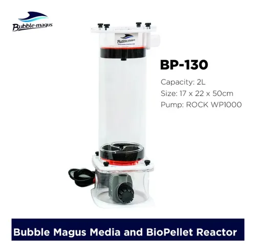 Reactor De Medios Bp 130 Bubble Magus Acuario Marino Reef