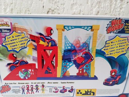 Set De Spiderman Marvel Spidey Persecución Urbana (Usado)