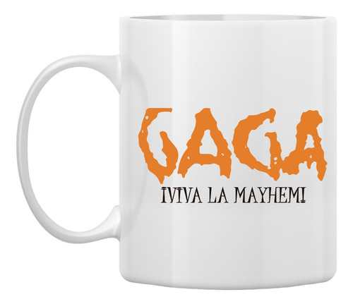 Taza Lady Gaga #21 Blanco Lady Gaga 21