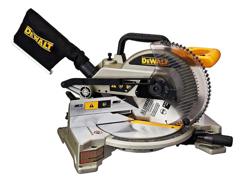 Dewalt Dw714b3 Sierra Ingleteadora 10 PuLG  Disco Aluminio