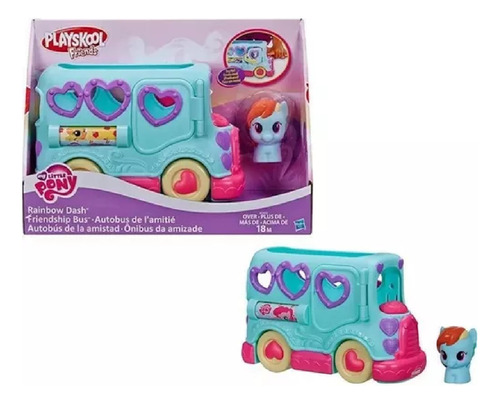 Autobús de la amistad de My Little Pony Rainbow Dash Hasbro B1912