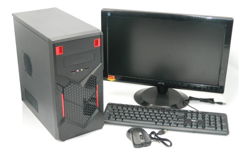 Imagen 2 de 6 de Computadora Cpu Intel Core I5 4gb Ram 500gb Monitor Tec-mou