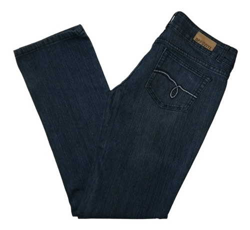 Jeans Mujer Opposite Talla 38 Corte Recto Impecable (Usado)