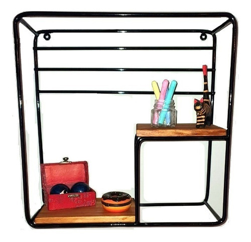 Repisa Moderna Pared Minimalista 37x37 X 14 Cm.prof.