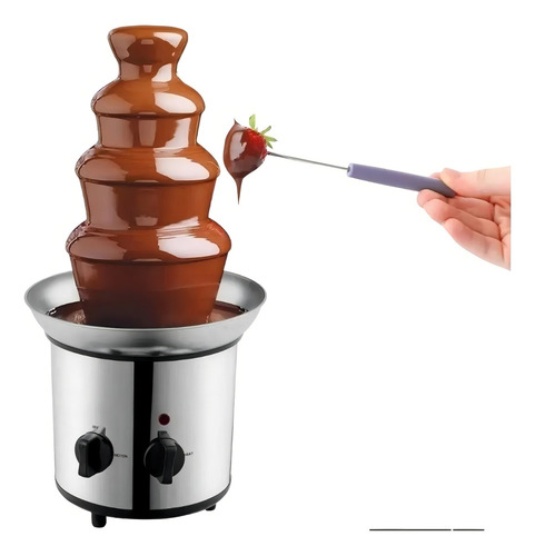 Member's Mark Fonte Cascata de Chocolate fondue de chocolate Fonte de chocolate 4 pisos Inox
