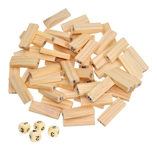 Jenga Juego De Mesa Madera 48 Piezas Ekipofertas