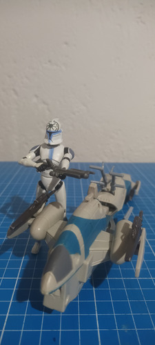 Barc Speeder Bicicleta Con Jesse Tcw Star Wars 2010 (Usado)