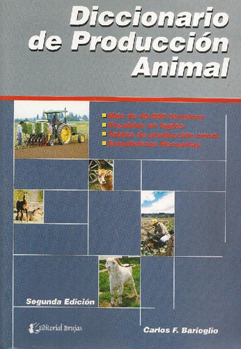 Libro Diccionario De Producción Animal De Carlos F Barioglio