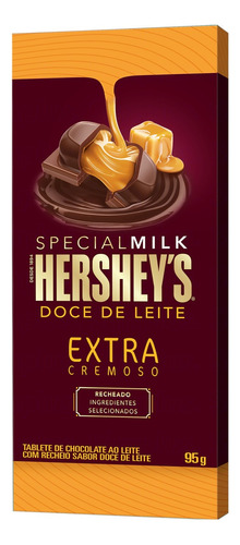 Chocolate ao Leite Extracremoso Doce de Leite Special Milk Hershey's  cartucho 95 g