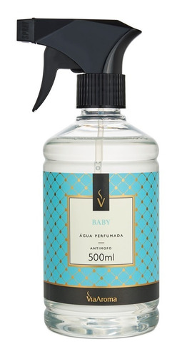 Água Perfumada Para Tecidos 500ml - Baby - Via Aroma