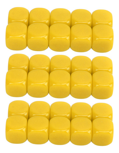Juego De Dados De 6 Caras, 30 Unidades, Cubos Redondeados De