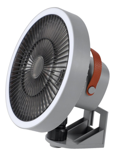 Ventilador Oscilante De Montaje En Pared Con Viento De Gris
