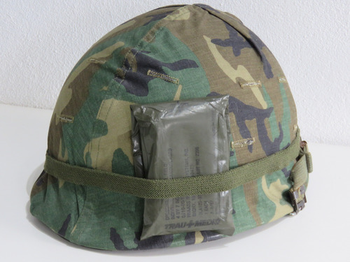 Capacete Americano M1 Guerra Vietnã Raríssimo (Usado)