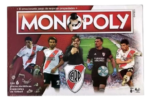 Juego De Mesa Monopoly River Plate
