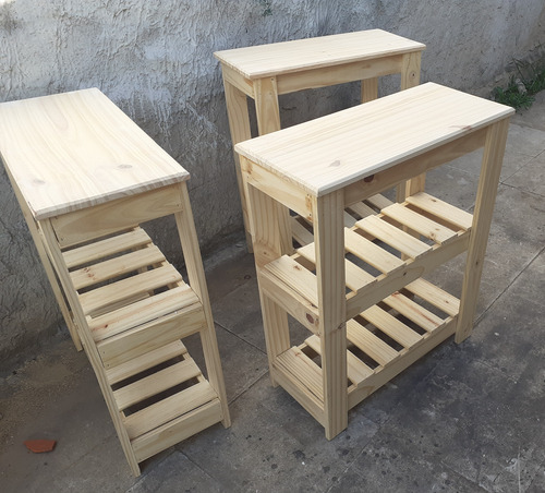 Mesa De Arrime Quesera En Pino 60x30 Nuevo Somos Fabricantes (Usado)
