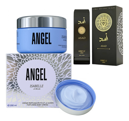 Creme Hidratante Angel E Asad 200ml Masculino Isabelle 02und Angel E Asad
