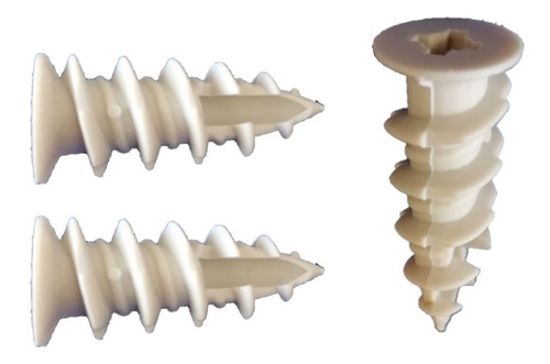 Taquete Espiral Para Tablaroca (100 Piezas)