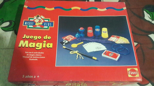 Imagen 1 de 4 de Antiguo Juego De Magia Fiori Mickey For Kids
