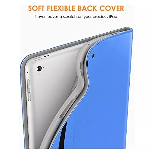 DTTO Funda para iPad Mini 4, piel de alta calidad con función de encendido  y apagado automático, bolsillo frontal para Apple iPad Mini 4, color