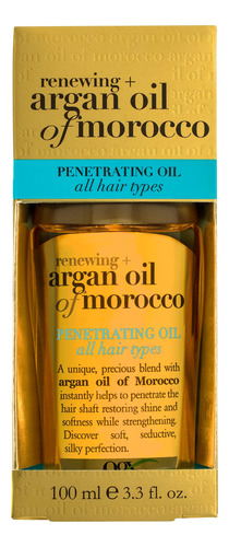 Aceite De Argan Ogx Marruecos Puro Cabello Seco