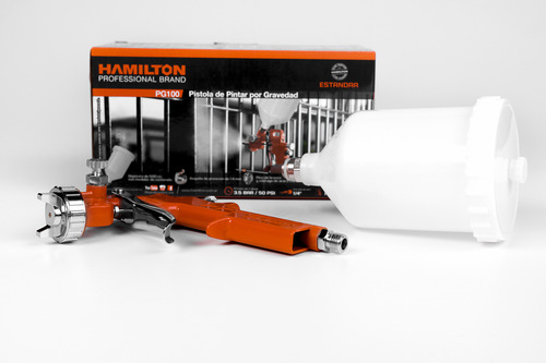 Pistola Soplete Pintar Hamilton Pg100 Hvlp Std