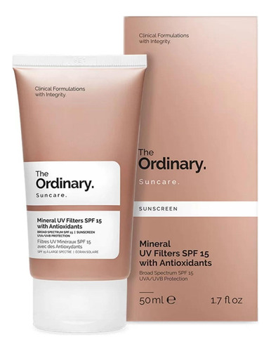 The Ordinary Protector Solar Mineral Spf 15 Con Antioxidante