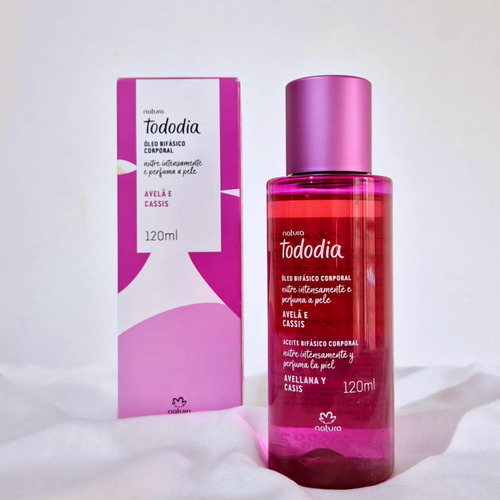 Aceite Bifásico Corporal Avellana Y Casis 120 Ml Natura