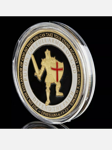 Moneda Coleccion Caballero De Dios Templario