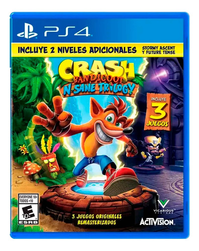 Crash Bandicoot N·sane Trilogy Playstation Ps4/ps5 Latam