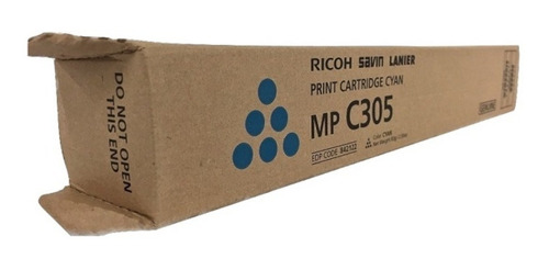 Toner Original Ricoh Mp C305 Cian 842122 Aficio C305spf