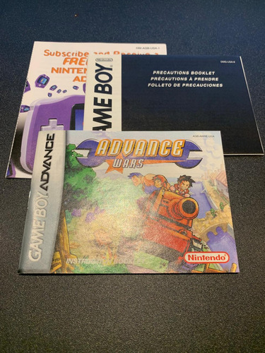 Advance Wars Game Boy Advance (Usado)