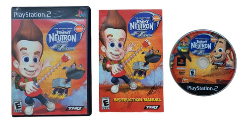 The Adventures Of Jimmy Neutron Boy Genius Jet Fusion Ps2 (Reacondicionado)