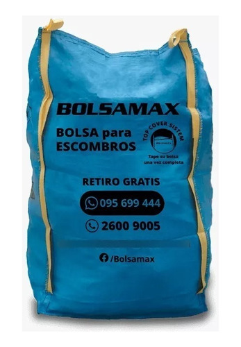 Bolsón Bolsamax Para Escombros 1,5 M3 - Retiro Gratis