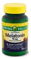 Comprar Melatonina 10mg 120 Cap Ayuda Dormir Suplemento Mejora Fresa