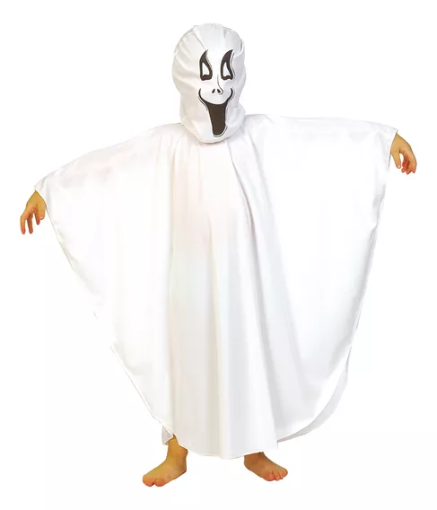 Disfraz Halloween Fantasma Noche De Brujas Mascara Fiesta