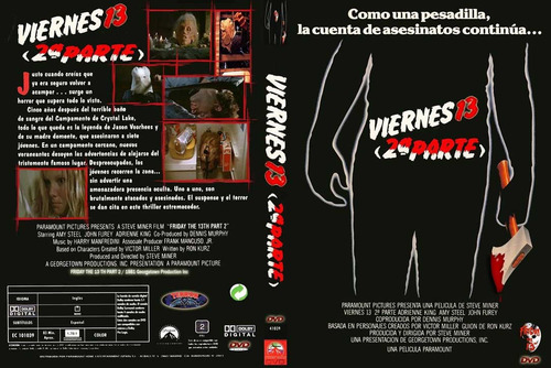 Martes 13 Parte2- Viernes 13 Parte2( Friday The 13th 2) Dvd
