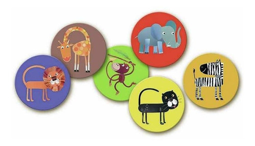 Juego Memoria Djeco Animales 30 Pzas Cadaques Kids