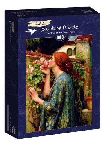 Bluebird Puzzle 1000 Pzs - Waterhouse - The Soul Of The Rose