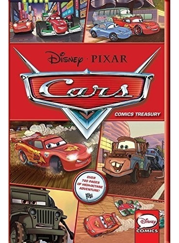 Livro Disney Pixar Cars Comics Treasury - Em Ingles