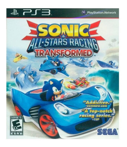 Sonic & All Stars Racing Transformed - Ps3 (nuevo-sellado)