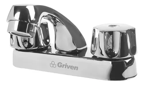 comprar Llave Para Lavamanos Doble Llave En Abs Cromado Griven