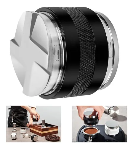 comprar Tamper Y Distribuidor De Café Expreso De Acero Inoxidable