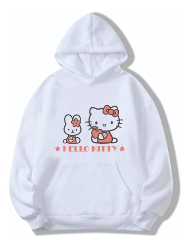 Buzo Hello Kitty Hoodie Canguro Niña Niño #9